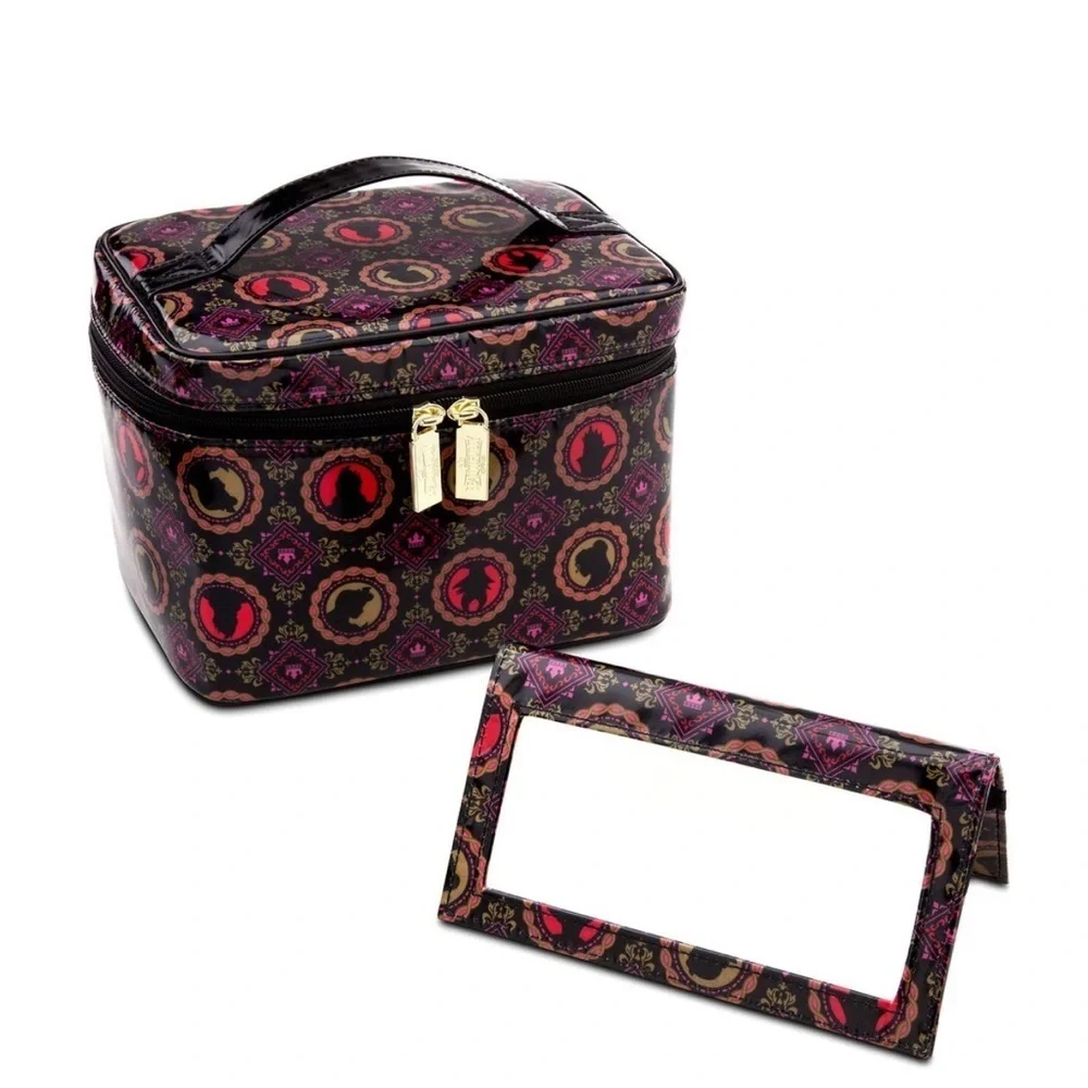 New! Beautifully Disney Wickedly Beautiful Villians Train Cosmetics Case